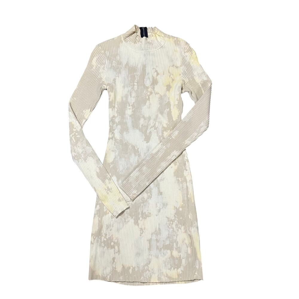 Cotton Citizen Ibiza Dress Oatmeal Splatter